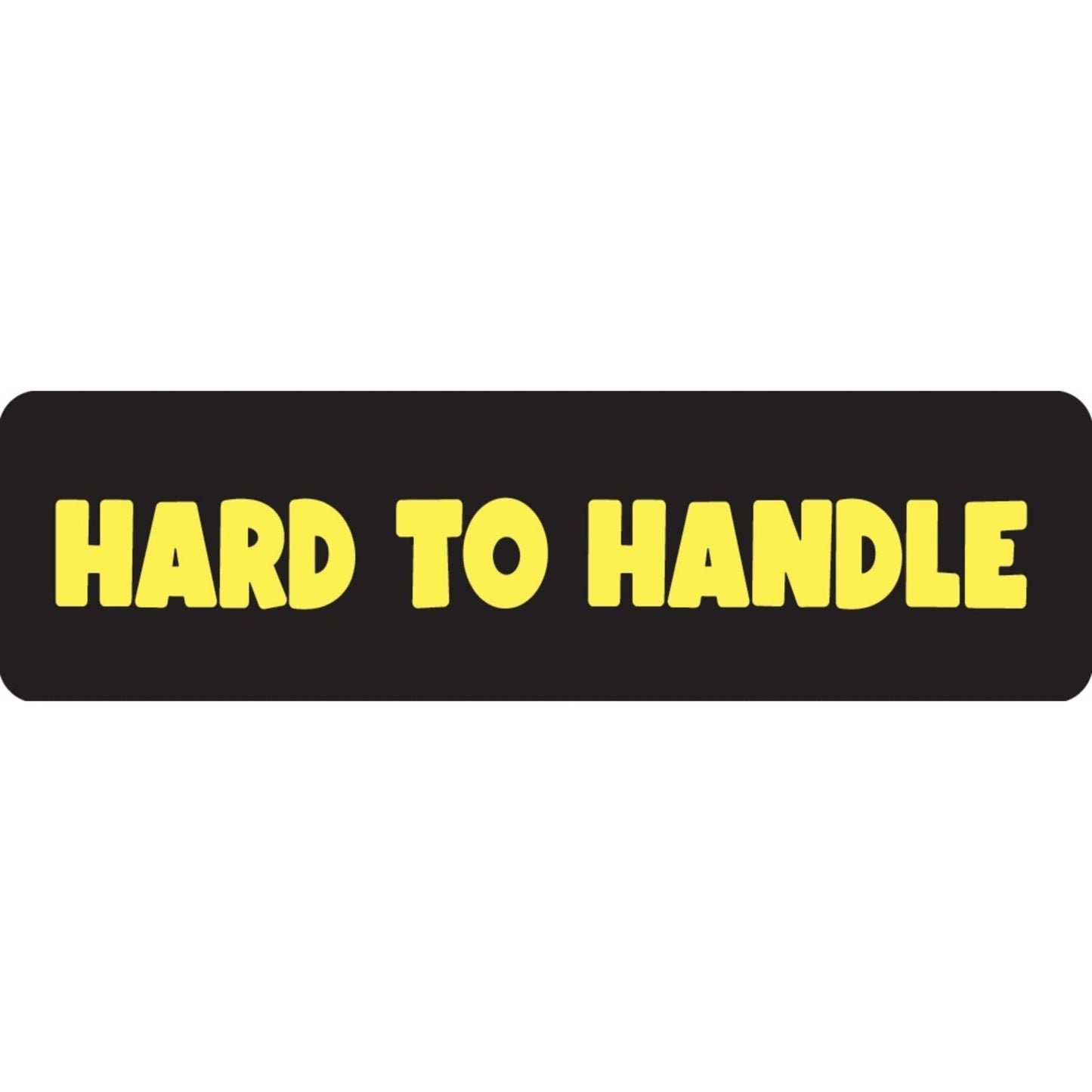 Hard to handle vinyl motorcycle helmet sticker - biker decal