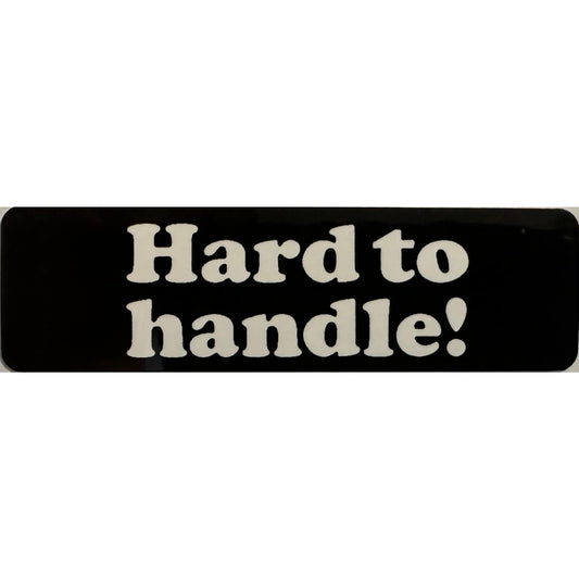 Hard to handle vinyl motorcycle helmet stickers - biker decal