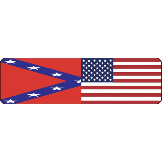 CF American flag motorcycle helmet sticker
