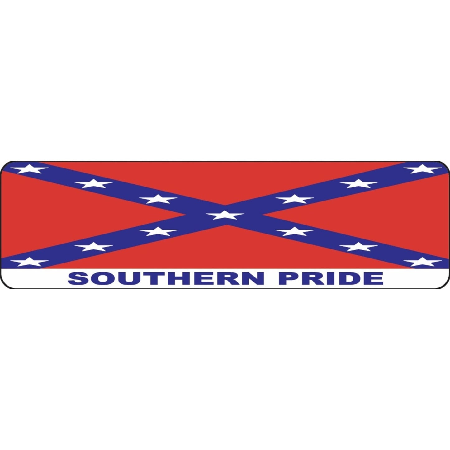 CF flag southern pride motorcycle helmet sticker