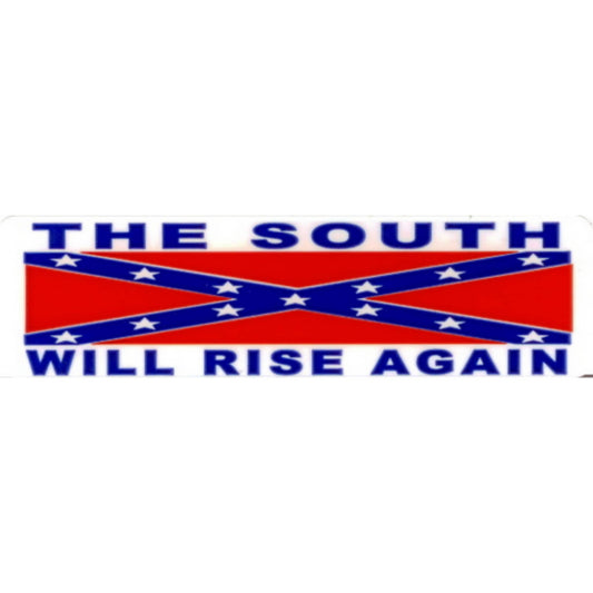 CF flag the south will rise again motorcycle helmet sticker