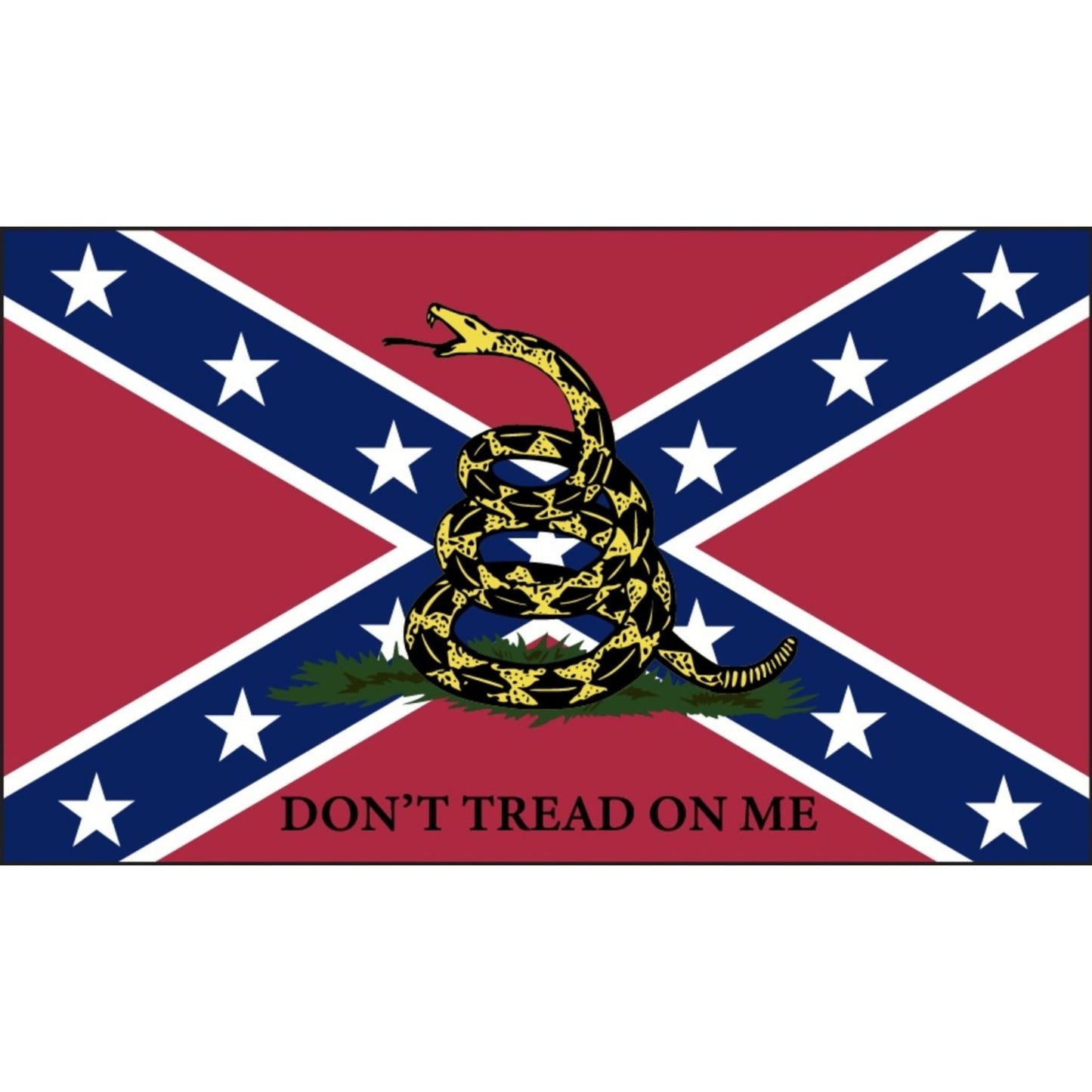 CF flag Gadsden flag motorcycle helmet sticker