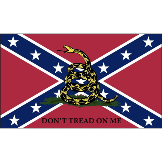 CF flag Gadsden flag motorcycle helmet sticker