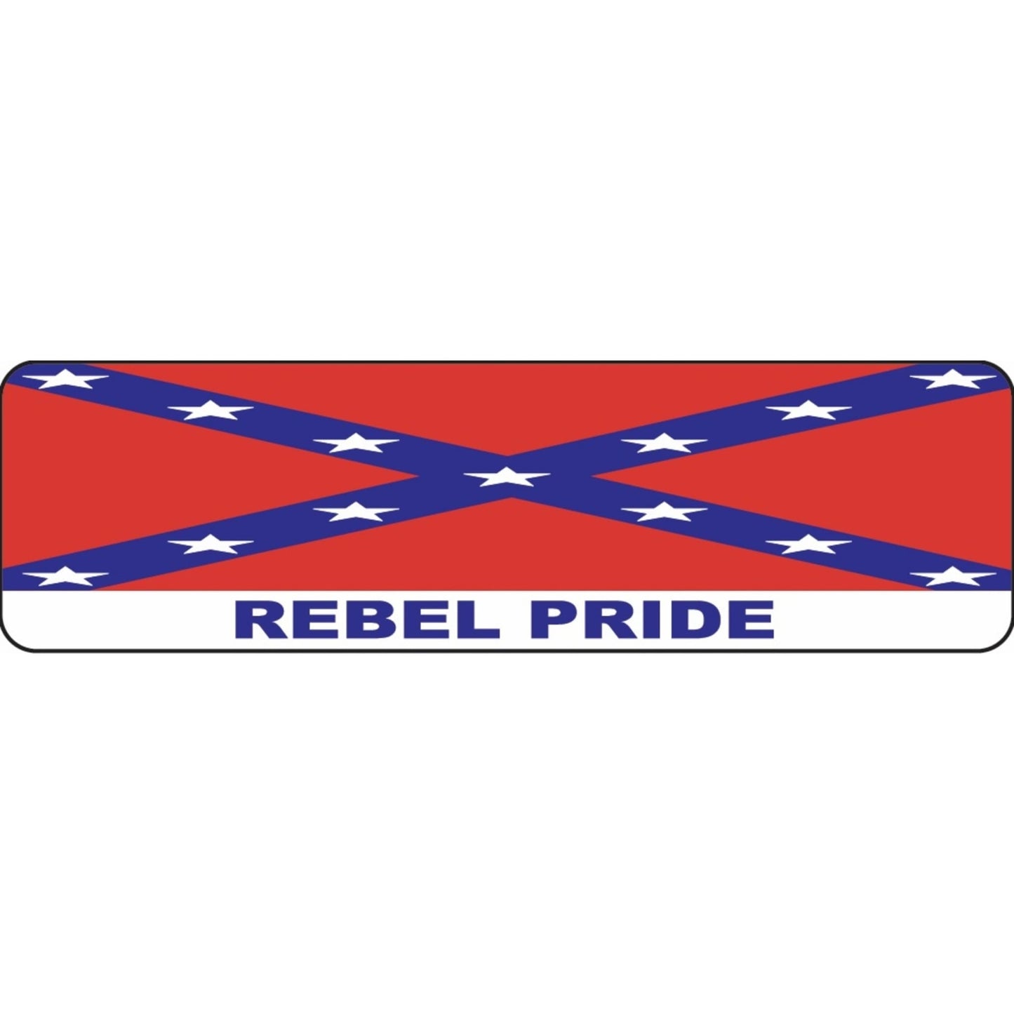 CF flag rebel pride motorcycle helmet sticker