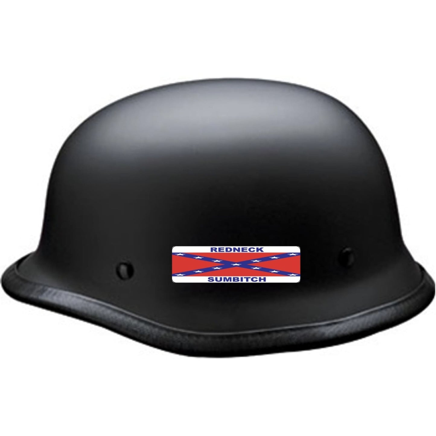CF flag redneck sumbitch motorcycle helmet sticker