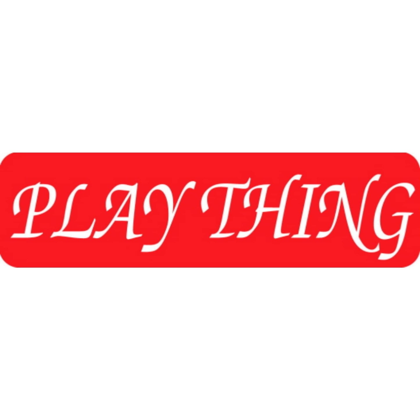 Play thing vinyl motorcycle helmet stickers - biker decal