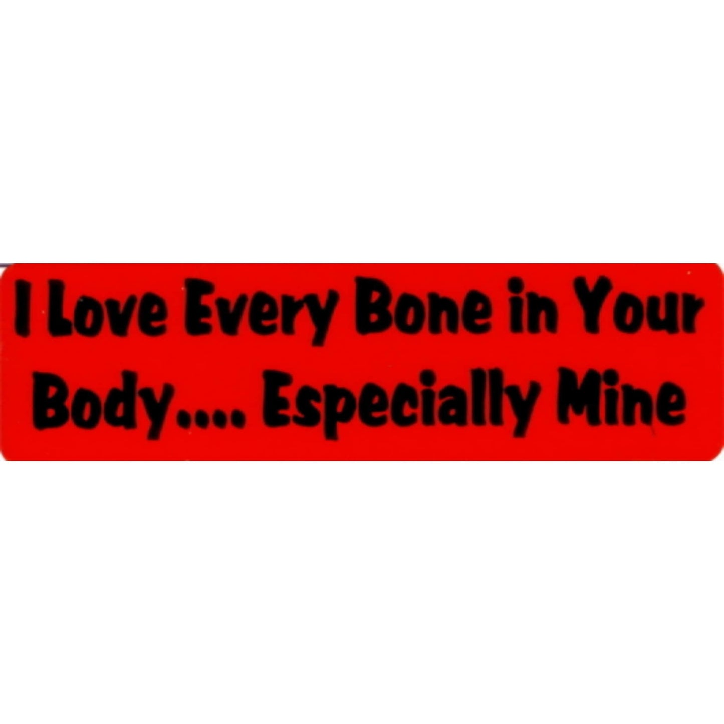 I love every bone in your body especially mine vinyl motorcycle helmet stickers - funny biker decal