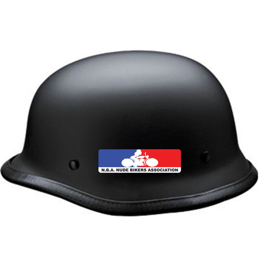 NBA nude bikers association vinyl motorcycle helmet sticker - funny biker decal on a helmet