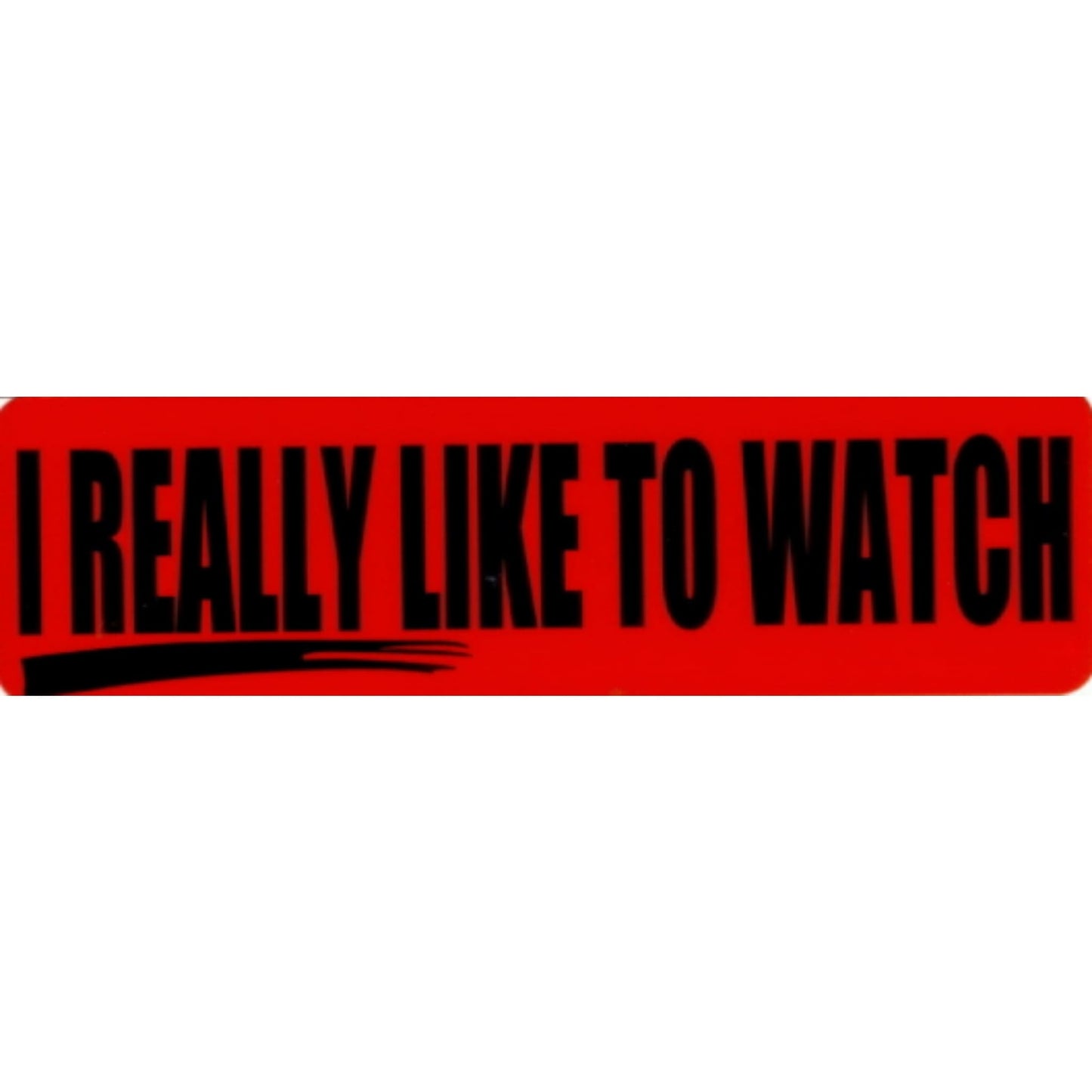 I really like to watch vinyl motorcycle helmet stickers - funny biker decal