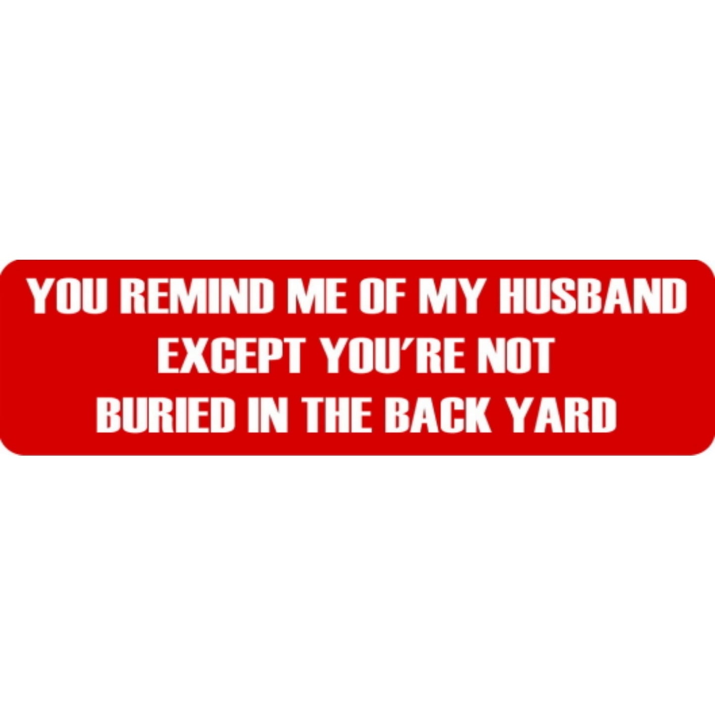 You remind me of my old man except you're not buried in the back yard vinyl motorcycle helmet stickers - funny biker decal