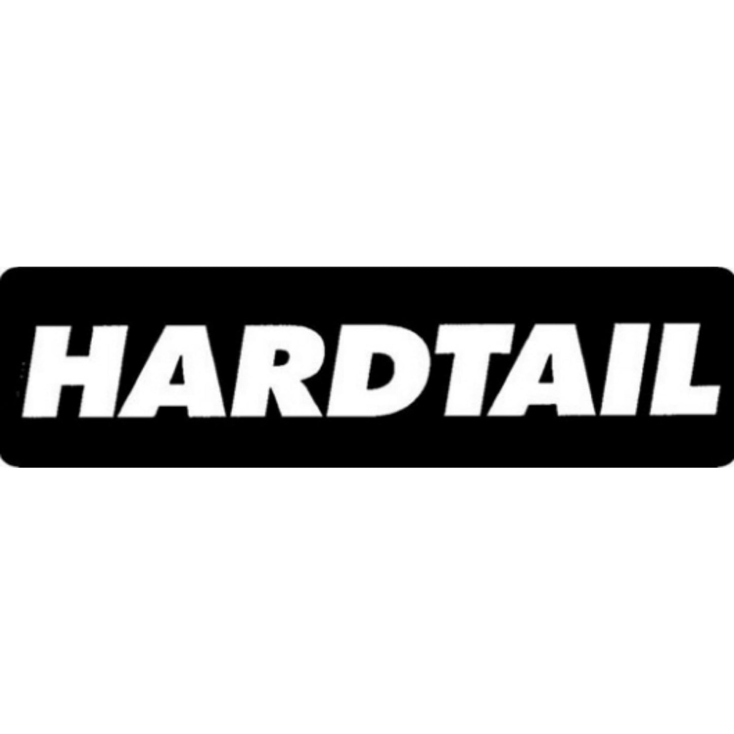 Hardtail vinyl motorcycle helmet stickers - biker decal
