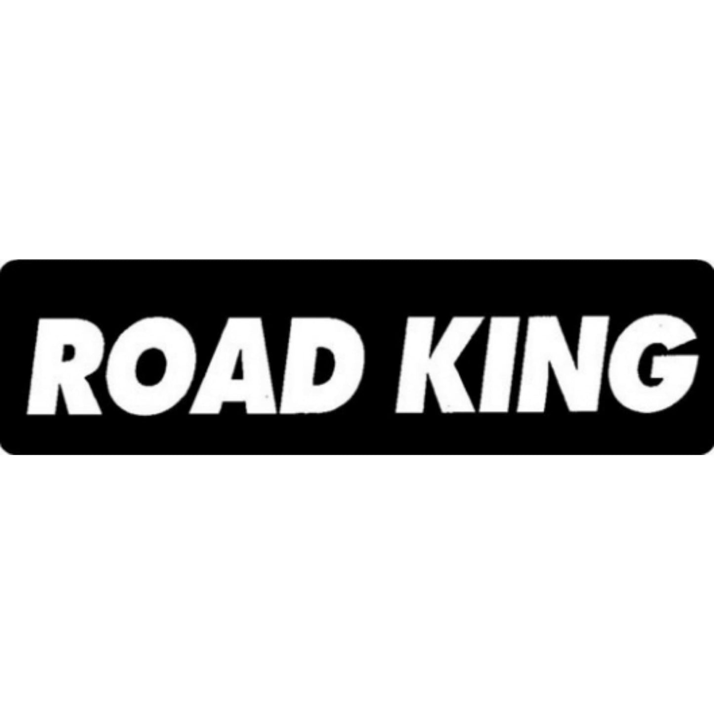Road king vinyl motorcycle helmet stickers - biker decal