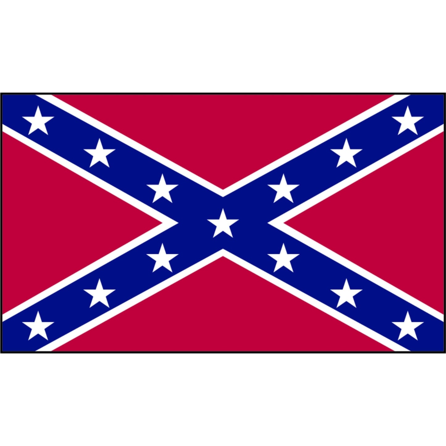 CF flag large motorcycle helmet sticker