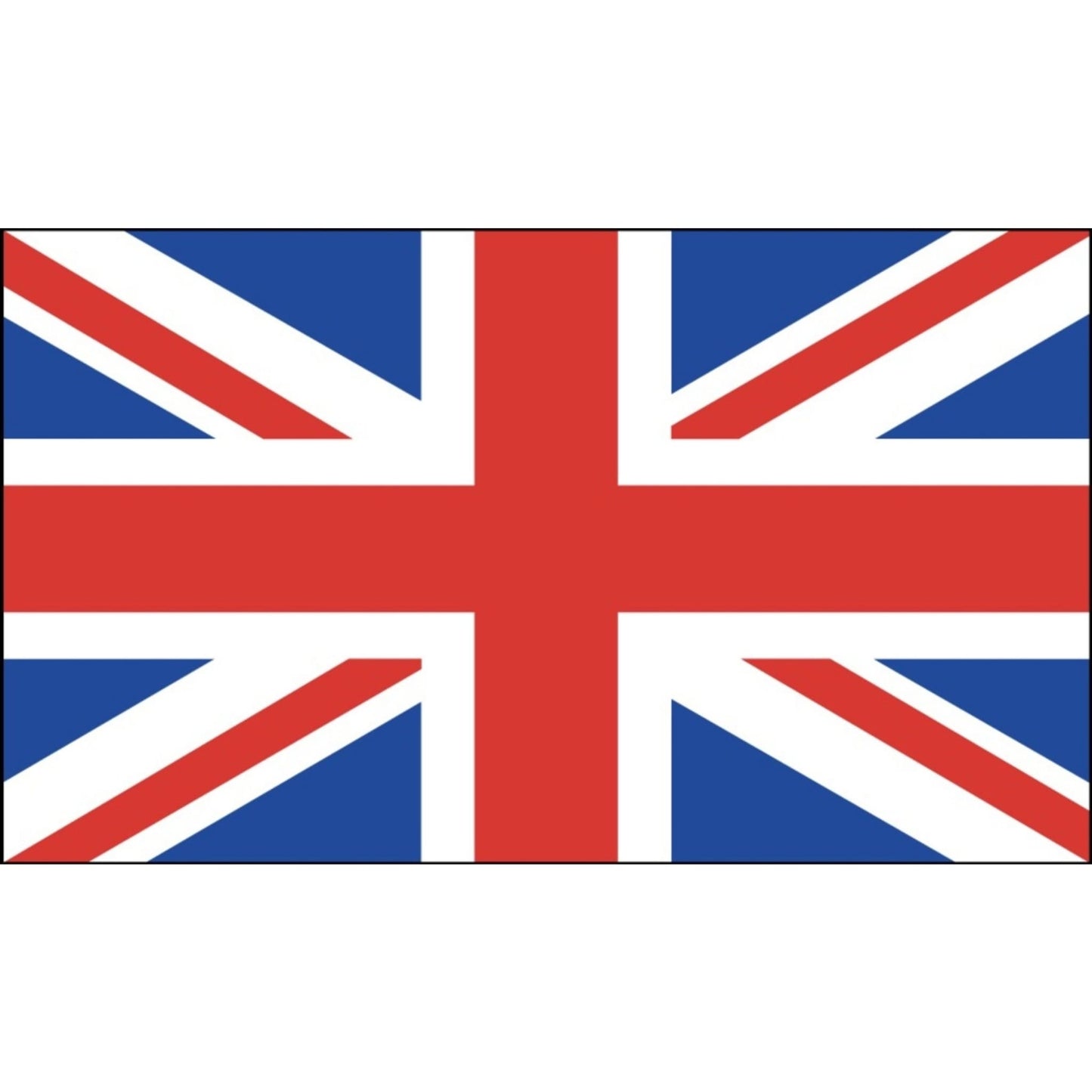 British flag vinyl motorcycle helmet sticker - patriotic biker decal
