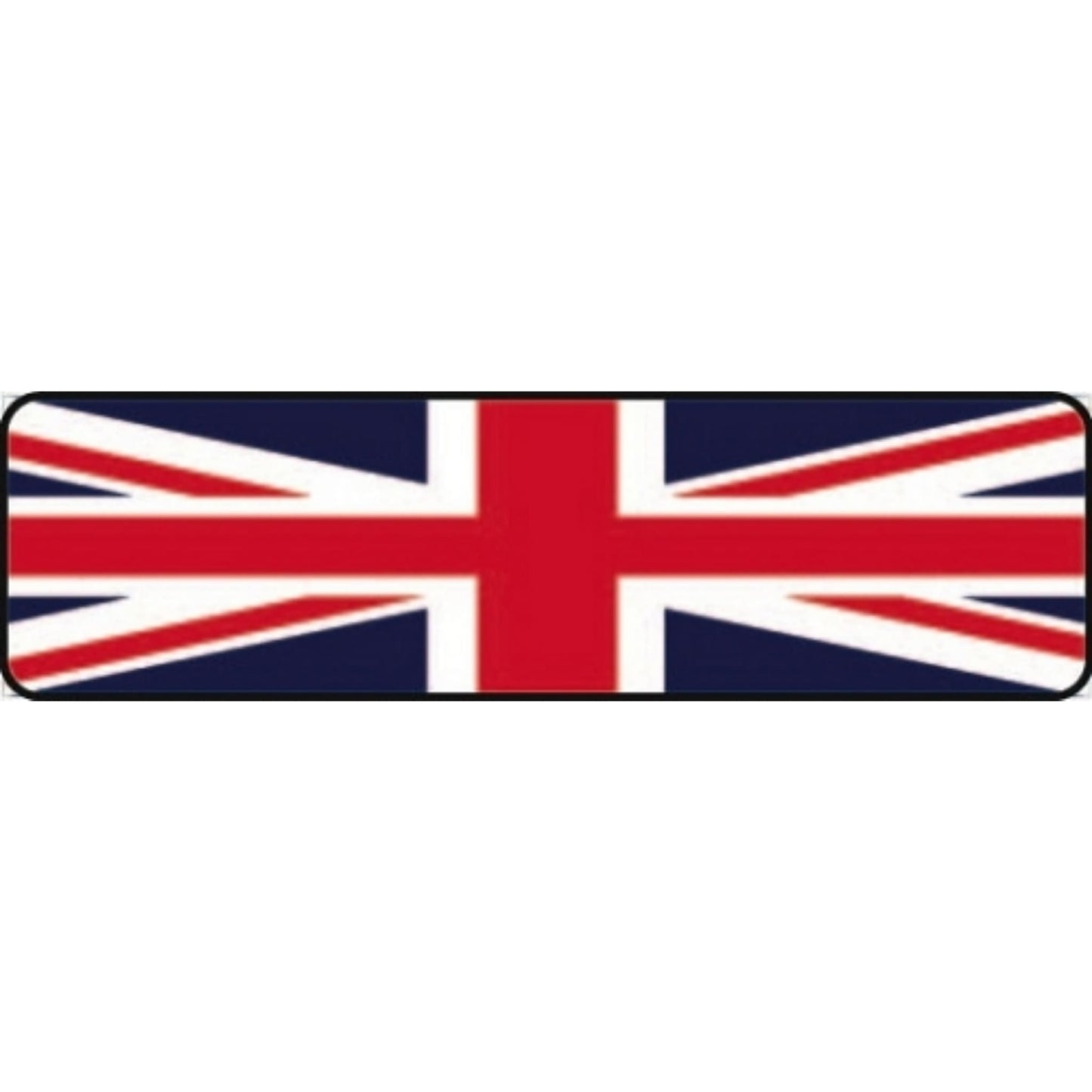British flag vinyl motorcycle helmet stickers - patriotic biker decal