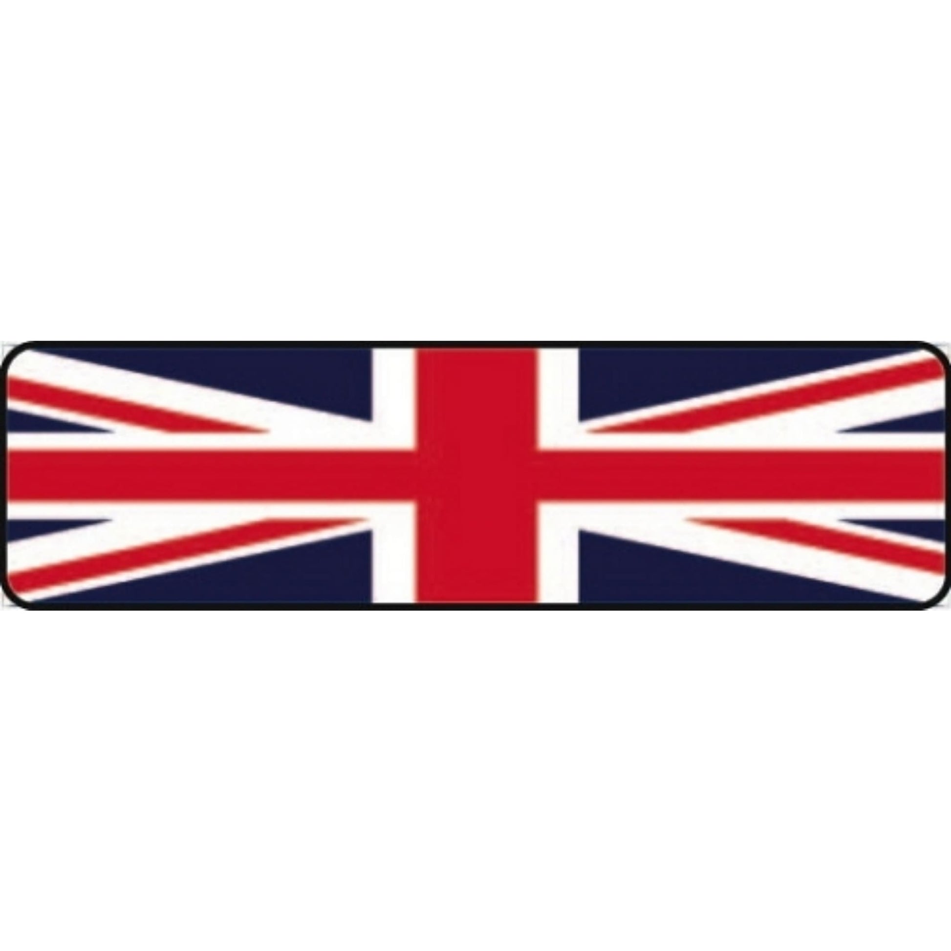 British flag vinyl motorcycle helmet stickers - patriotic biker decal