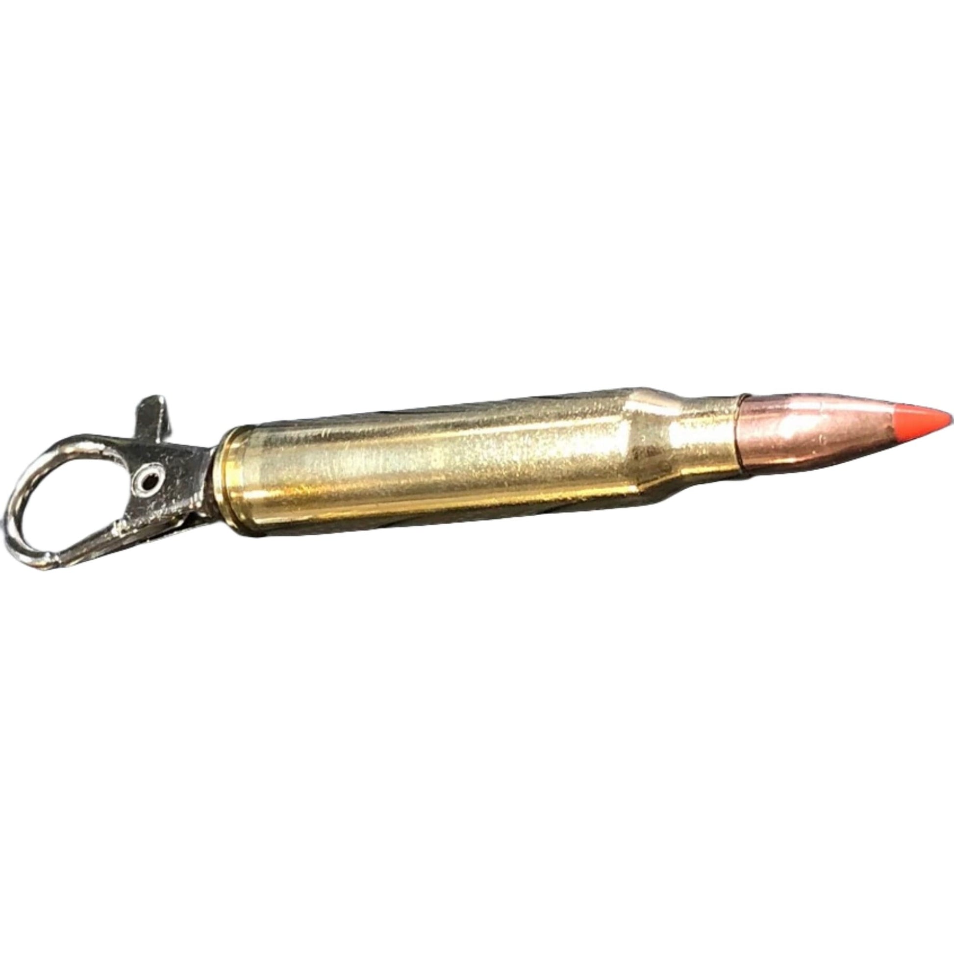 223 caliber bullet zipper pull right side view