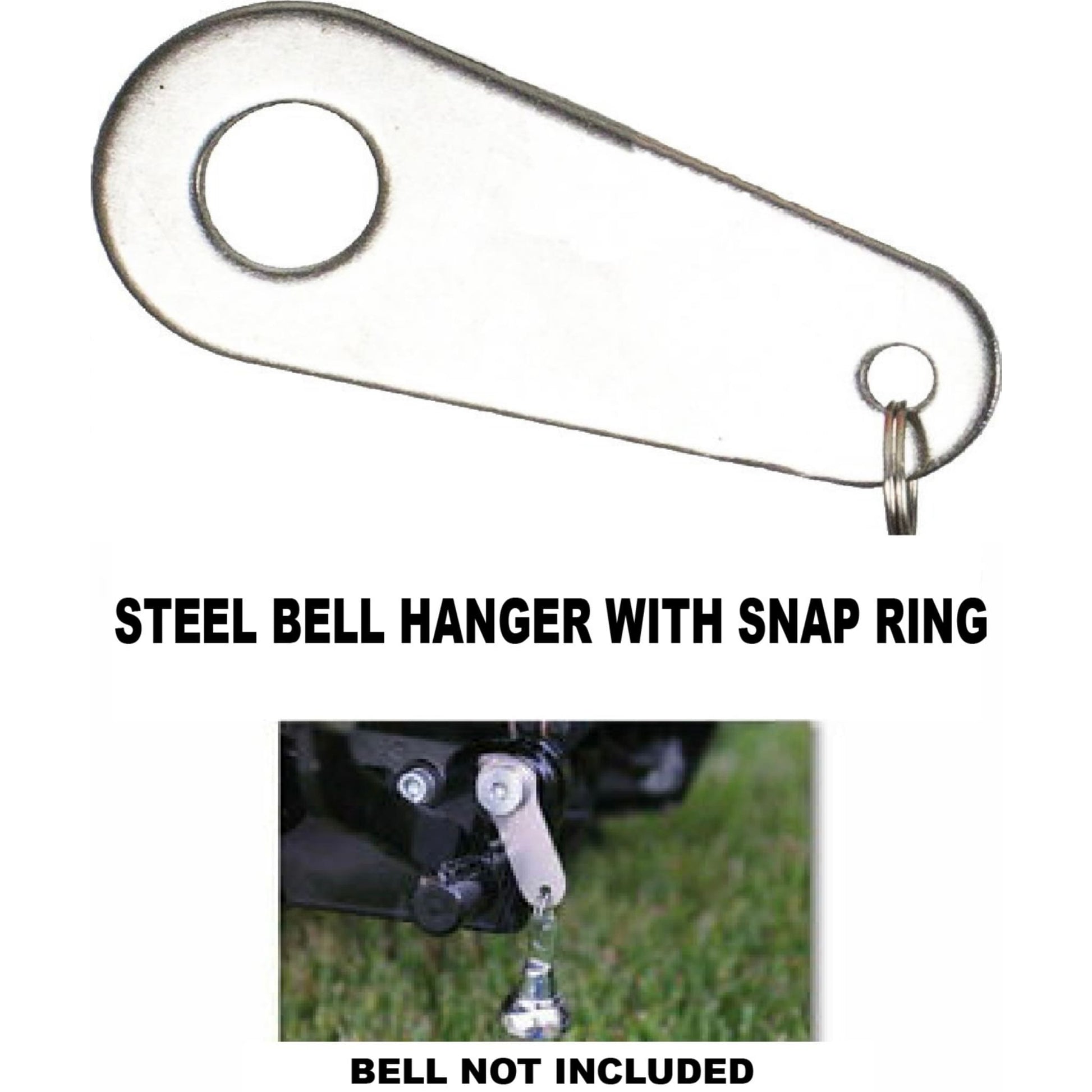 Motorcycle bell hanger - steel holder for guardian bells