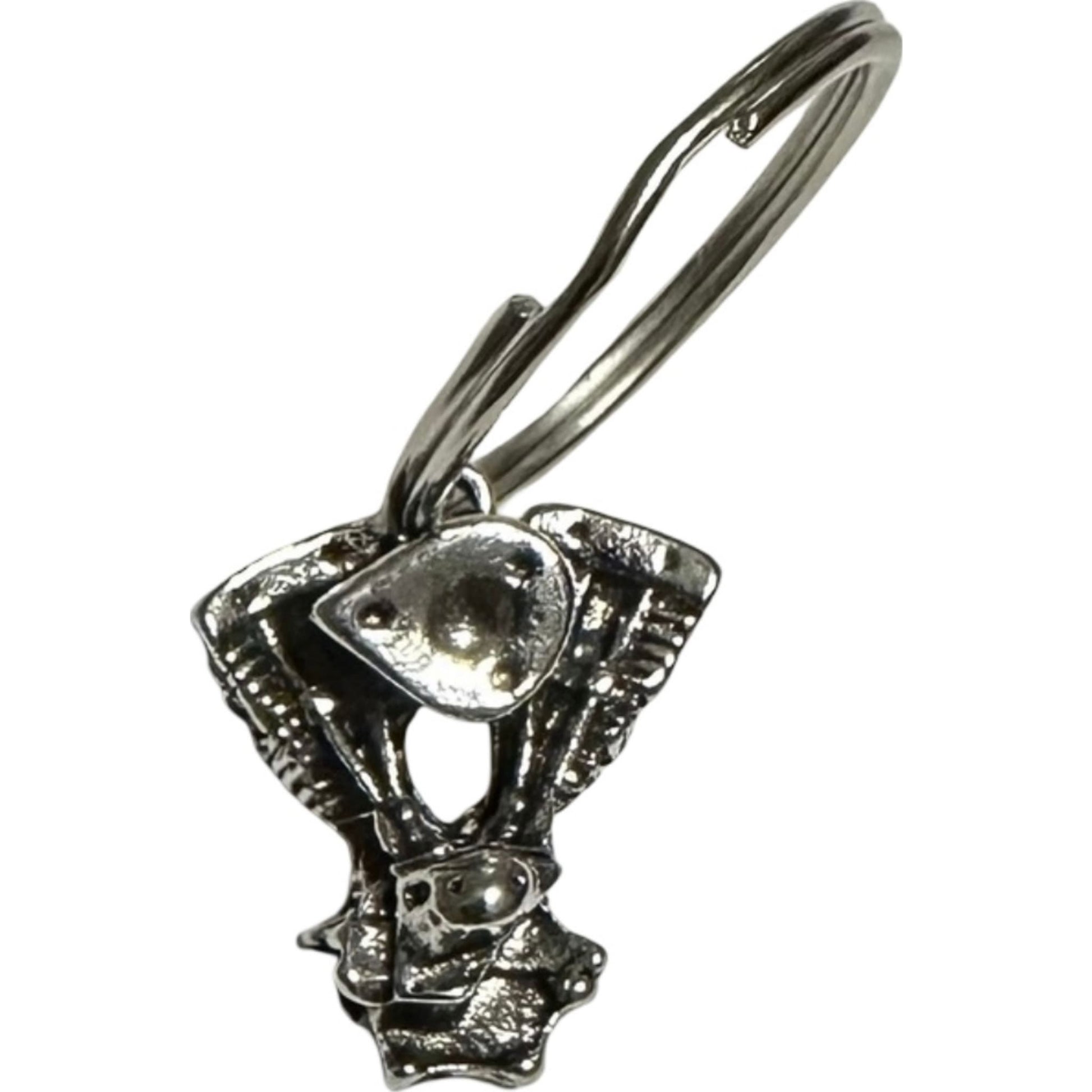 V-twin engine keychain - motorcycle accessory