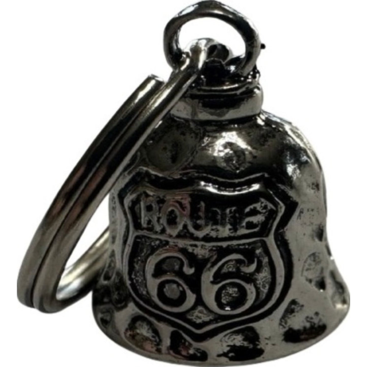 Route 66 mini bell keychain - motorcycle accessory