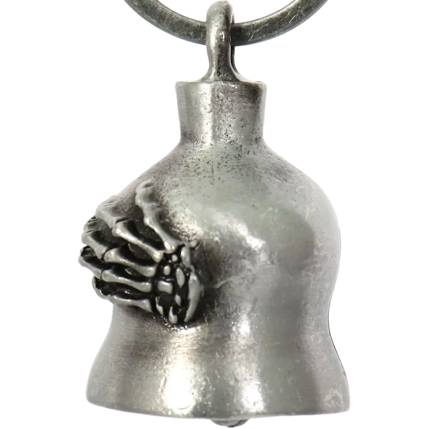 skeleton hands over boobs motorcycle bell left view