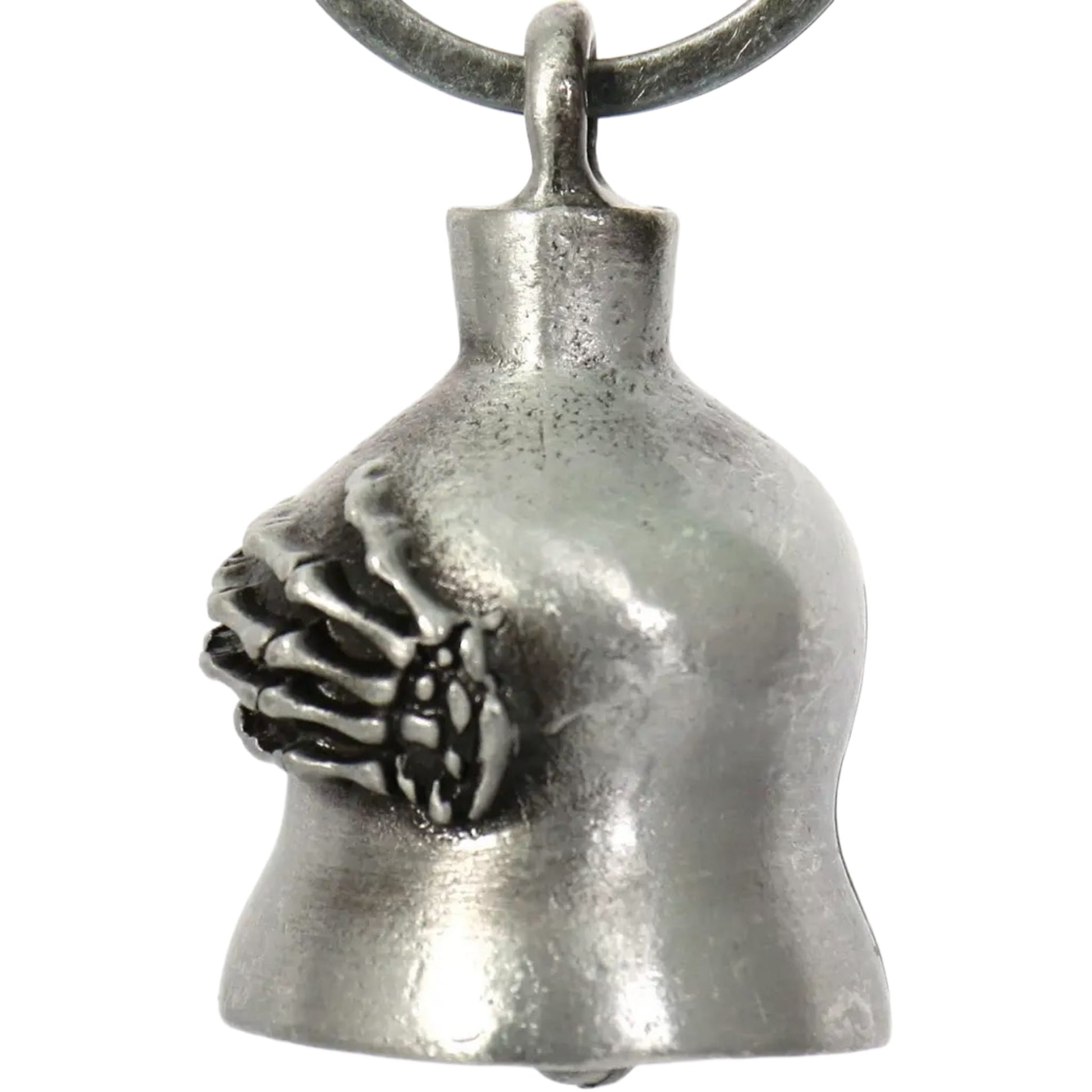skeleton hands over boobs motorcycle bell left view