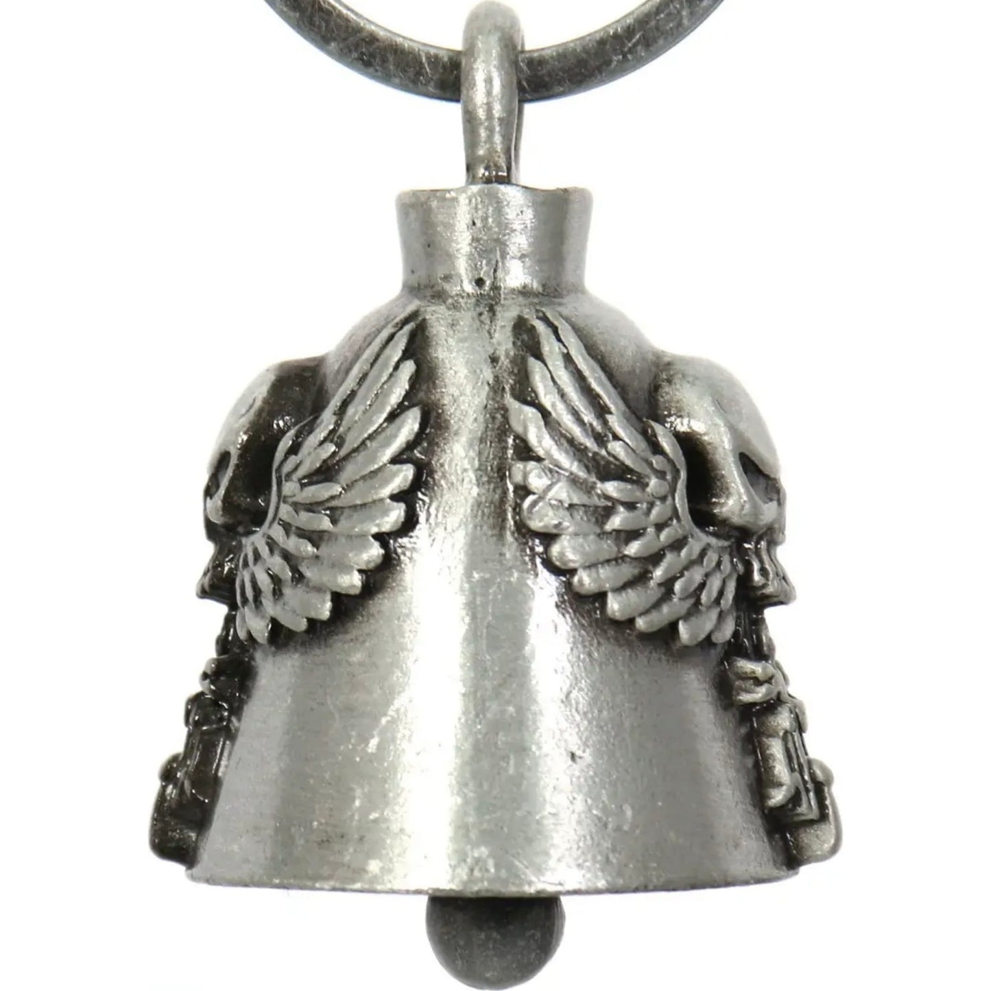 winged skull rider motorcycle bell right view