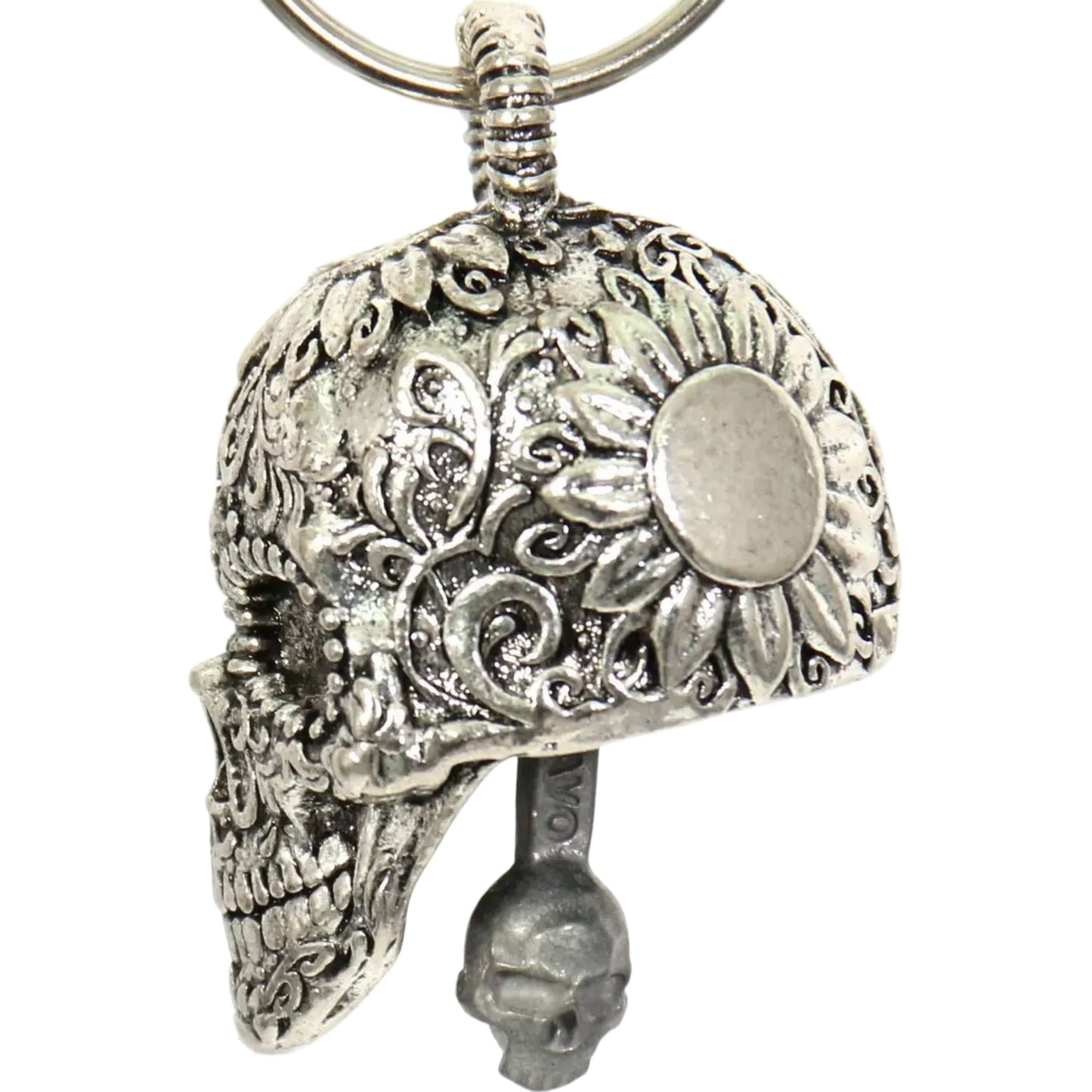 sugar skull motorcycle bell left view