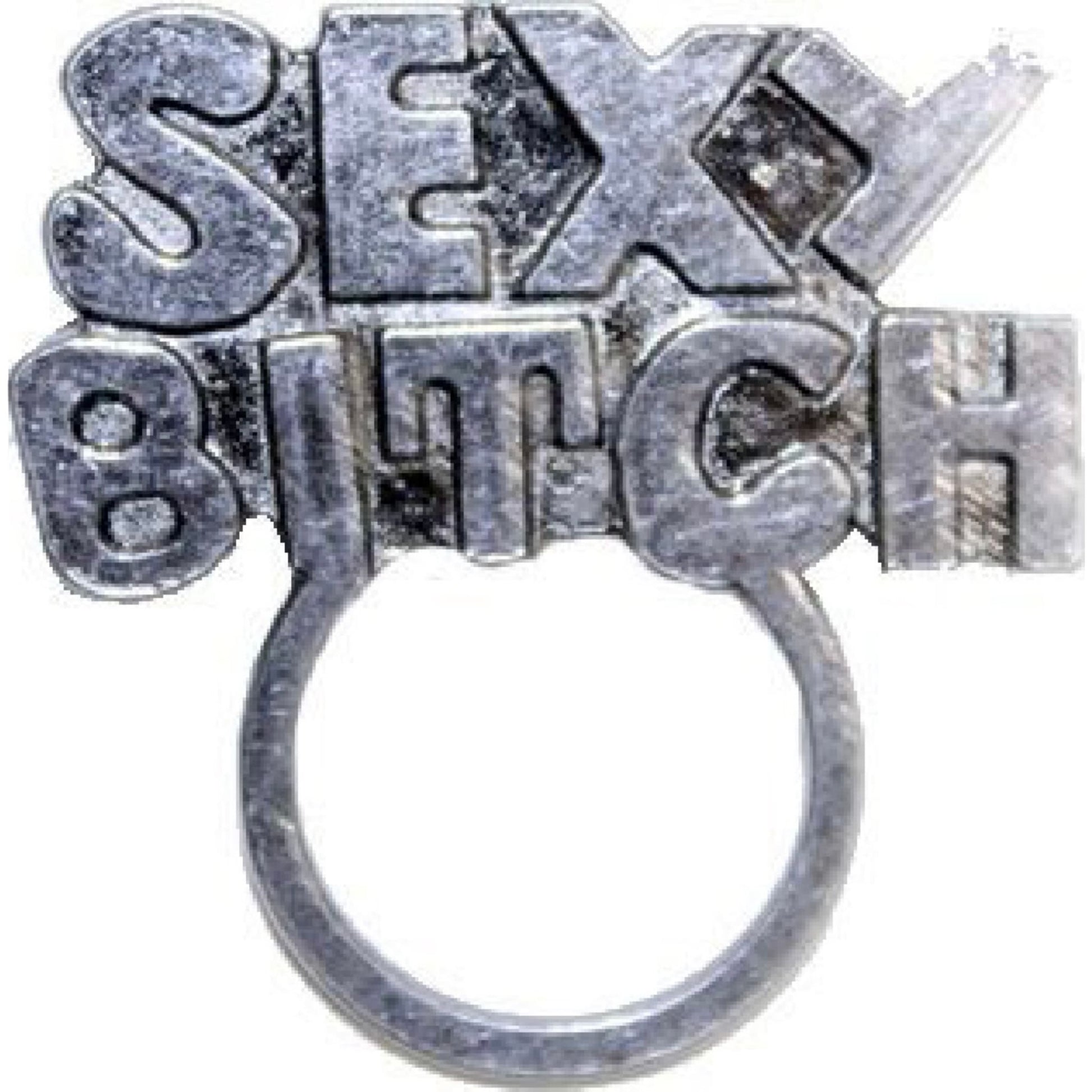 Sexy bitch sunglass holder lapel pin - motorcycle vest accessory