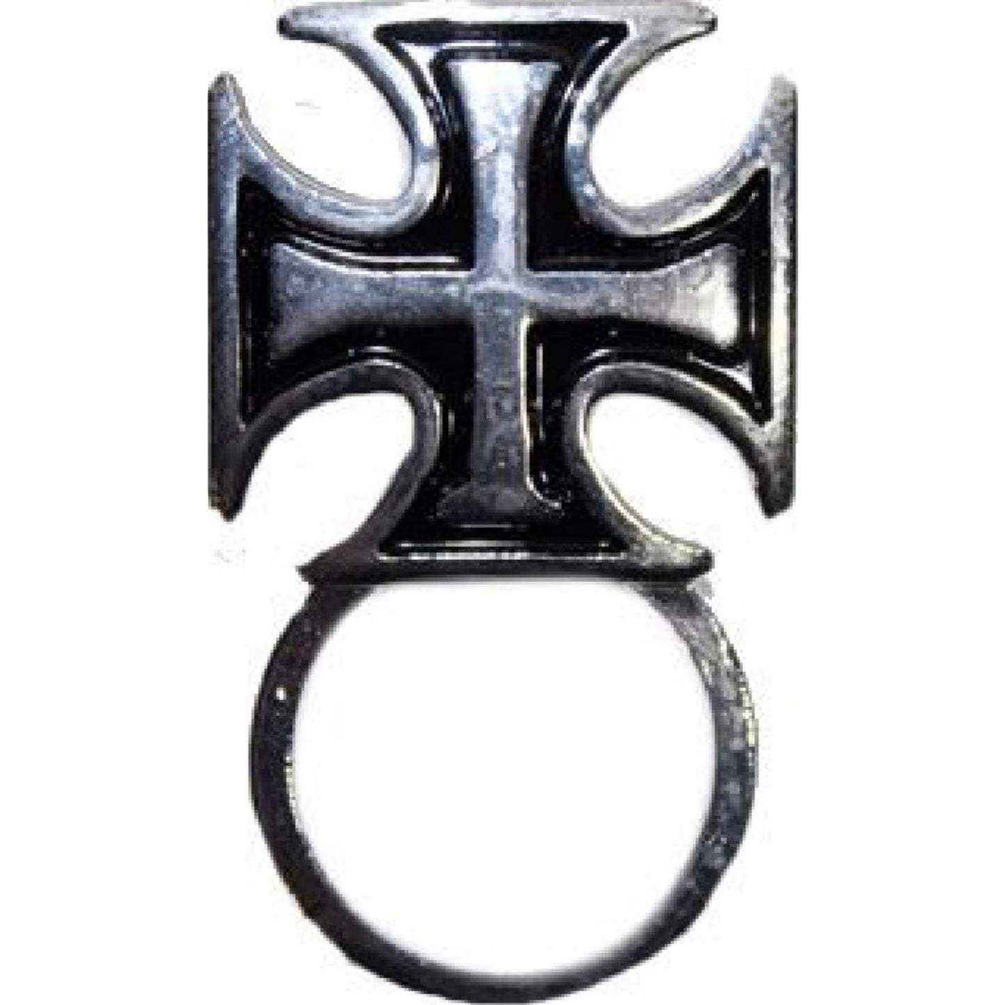 Chopper cross sunglass holder lapel pin - motorcycle vest accessory
